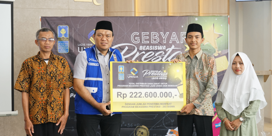 Lazis Unisia Gelar Gebyar Prestasi 2026 untuk Penguatan Motivasi dan Dukungan Pendidikan Siswa Berprestasi